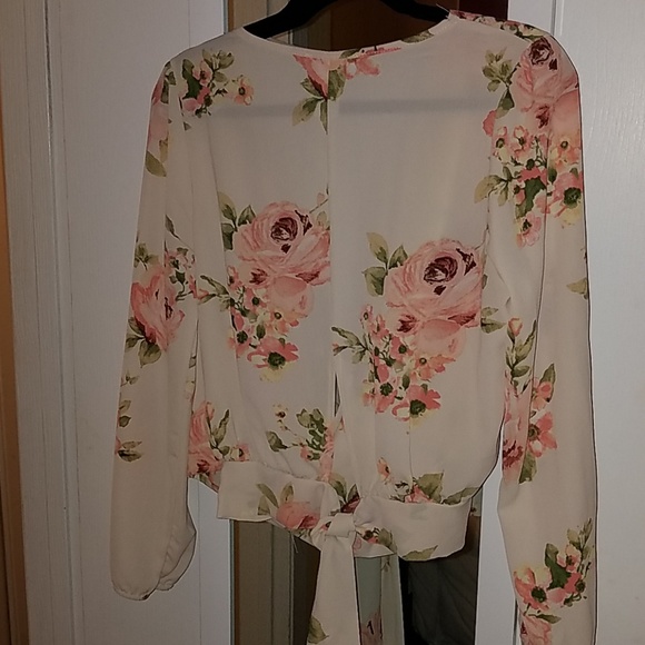 Boho Floral Blouse - Picture 2 of 2